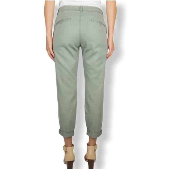 WOOLRICH SUNDAY CHINO PANT TROUSER SAGE GREEN SZ 8 - Picture 11 of 11